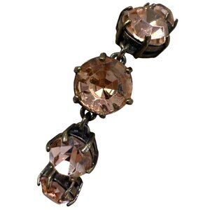 J.Crew Vintage-Inspired Gold-Tone Bracelet With Amber Crystal Accents